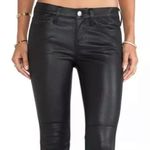 Current/Elliott  Lamb Leather Crop w/ Long Zip Black Skinny Pants Photo 2