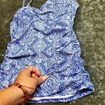 Helen Jon Blue Paisley Print 2 Piece Swimsuit Size XS Photo 6