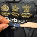 Barbour Coat Orchy Hooded Quilted Navy Winter Puffer Coat Women’s Plus Size 1X Photo 6