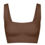 SKIMS NAKED SCOOP LONGLINE BRALETTE JASPER XS Photo 0