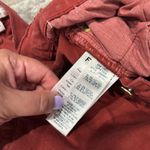 frame denim FRAME Le High Skinny Jeans Size 29 Burnt Henna Gusset Frayed Step Hem Pants Photo 2