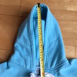 Martha’s Vineyard Crew Collegiate Sweatshirt Hoodie, Aqua Blue, White, Size S Blue Photo 11