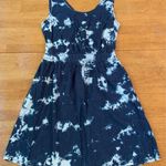 Forever 21  Tie Dyed Denim Summer Dress, Open Back, Size  S Photo 0