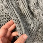 Abercrombie & Fitch Cable Knit Beachy Cover Up Sweater Womens Size M/L Gray Photo 7