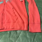 Aeropostale coral slightly fitted zip up hoodie Photo 8
