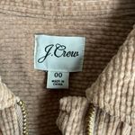 J.Crew  Zip-front cinched corduroy tan dress Photo 6