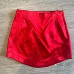 ZARA  satin effect mini skirt Photo 0