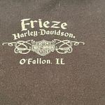 Harley Davidson Frieze O’Fallon IL Womens Size XL Black Short Sleeve Shirt Biker Photo 10