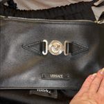 Versace  Black Medusa Pouch with Silver Accents Photo 6