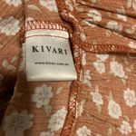 EUC Kivari floral mini dress Brown Size M Photo 7