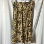 Code Mode Leopard Ruffle Maxi Skirt Size M Size M Photo 6