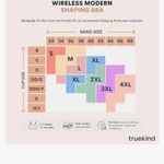 Truekind Everyday Comfort Straps Wireless Shaping Bra Chai M New (Jack #10024) Size M Photo 2