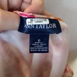 Ann Taylor Vintage Y2K Silk Pink Orange Babydoll Sleeveless V-neck Blouse Photo 2