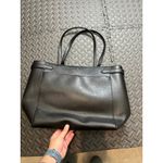 Kate Spade  Staci BLACK Saffiano Leather Tote Bag‎ Purse Handbag Computer Travel Photo 9