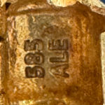 Pandora RARE! Authentic Solid 14K Gold (585) Charm Bracelet-18.55 Grams - 7.5 In Photo 5