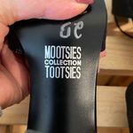 Mootsies Tootsies  Halle Satin/Fabric Black‎ Y2K Square Toe Heels Size 7.5 Photo 6