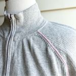 Caslon Calson Gray High Neck Zip Cardigan XL Photo 3