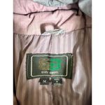 Bibi Bros. Women's Puffer Long Grey Hooded Coat Gray Size M Photo 2