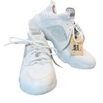 Madden NYC Women’s Rhinestone Athletic Sneaker Size 8.5 NWT White Photo 0