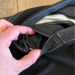 Avia  Black & Charcoal Striped Cropped Workout Legging Size L Photo 4