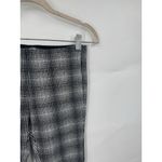Anthropologie Maeve Plaid Flare Pull On Pants Women XS Grey Retro Y2K Western Photo 7