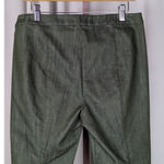 St. John Denim Cropped Jeans Pants Green Size 10 Photo 8