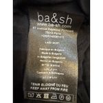 Ba&sh  Black Floral Venise Wrap Mini Skirt Size NEW Size‎ 3 US 8 Photo 9