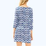 Lilly Pulitzer NWOT 100% Pima Cotton A Mermaids Tail Marlow Mini Dress XS Photo 3