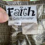 Faith Vintage Sage Green Embellished Boho Maxi Dress Size M Size M Photo 9