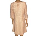 Maeve  Anthropologie Pink Lefkara Lace Dress Size Medium New without tags Photo 3