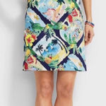 Talbots NWT  Size 6 Caribbean Postcard Tropical Resortwear Pencil Skirt Beach Photo 0