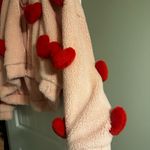 Sugar Thrillz Pink Jacket with Red Heart Accents Size L Photo 3