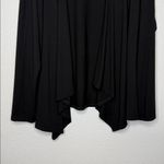 Eileen Fisher Black Open Cardigan Sweater Large Photo 3