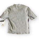 BP Gray Ribbed Crop Top Photo 2