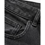 Everlane  The Curvy Cheeky Straight Jean Stretch Washed Black Size 30 Photo 5