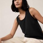 Athleta New XL ESSENTIAL TANK X-Large Black Lightweight SUPIMA Cotton Photo 0