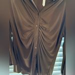 Ny Collection  Rich Brown Blouse Photo 2