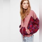 Free People  Magpie Oversized Lacey Jacket Photo 2