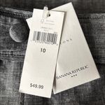 Banana Republic  Gray Linen-Blend Pencil Skirt Photo 12