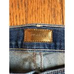 MOTHER Denim The Insider Crop Step Chew Jeans in Dancing on Coals size 25 New Blue Photo 6