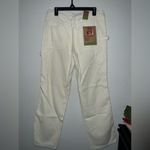 Dickies NWT Cream Corduroy Pants Straight-Leg Design Photo 2