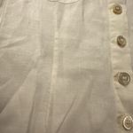 J Jill Jacket Tunic Large Petite White Linen Button‎ Up Pockets Shacket Coastal Size undefined Photo 11