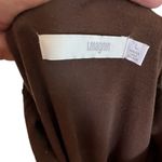 Vintage‎ I.Magnin Zip Robe Brown Size L Photo 3