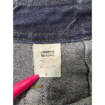 Levi Strauss Co Womens Denim Maxi Skirt Dark Wash Button Front Size 8 Blue Photo 4