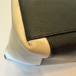 Coach Authentic Ava Tote Large Black & Cream with Python Embossed Details Photo 15