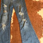 Almost Famous  jean  Distressed mid wash  size 5 Photo 2