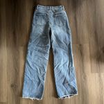 SO  super high rise Distressed wide leg Jeans Photo 1