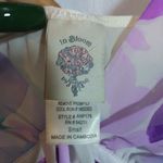 In Bloom by Jonquil Cream Purple Floral Spaghetti Strap Chemise Lace Size Small Photo 4