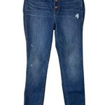 Madewell Women's Button Fly 10" High-Rise Skinny Jeans - Size 27 - Indie Mom Photo 0