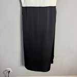 Hugo Boss Ferdola Mixed Media Midi Dress Women's XS Ivory Black Career Chic NWOT Photo 10
